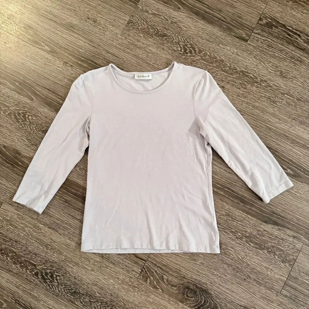 Kettlewell Everyday Scoop Neck 3/4 Sleeve